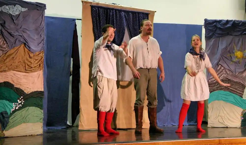 Lúdas Matyi előadás